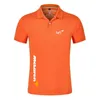 THERTS للرجال 2023/2024 NEW F1 Formula One Racing Team Polos McLaren Fans Lando Norris Summer Tremable Printing String Sleeve Tops 85P3