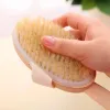 Long Detachable Brush Dry Skin Body Brush Nonslip Handle Natural Bristle Bath Shower Brush Blood Circulation Exfoliation S5 ZZ