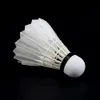 Badminton Shuttlecocks High Quality Ball Sports Tools Durable Foam Head Soft Texture Badminton Racket Shuttlecock Goose Feather Flying Stability Strong 231201