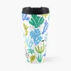 Vattenflaskor Marine Life Saweed Illustration Travel Coffee Mug Arabic Cup