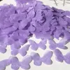 Party Decoration Purple Butterfly Confetti Biodegradable Lilac Grape Butterflies Wedding Decor Handmade Elegant Flying Confettis