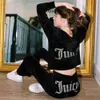 23SS Women's Two Piece Pants New Juicy Tracksuit Women Velvet Juicy Coutoure Two Piece Set Juicy Coutoure Tracksuit Sweatsuits For Pants 4983