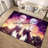 Mantas 2023 Anime Re: Zero Emilia Rem Ram Japón Alfombra de dibujos animados Baño Alfombra al aire libre Dormitorio para niños Kawaii Película Alfombra de piso Sala de estar