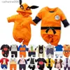 Set di abbigliamento anime abiti da bambino neonati ragazzi si muove infantile akatsukifriezavegetaluffycotton salto per bambini cosplay compleanno costumel231202