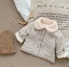 Baby Meisjes Jongens Winterjassen Baby Plus Fluweel Dikker Warme Katoenen Jassen Peuter Fleece Jassen Bovenkleding Voor Baby 0-3Y Kledingjassen