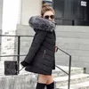 Frauen Unten Damen Casual Lange Mäntel Frau Jacken Winter Frauen Mit Kapuze Baumwolle Parkas Warme Mantel Outwear Plus Größe 231201