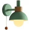 Lampa ścienna Nordic Macaron Kolor Dekoracyjne oświetlenie E27 do sypialni restauracja