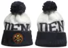 2023 Denvers Nuggets Beanie Baseball Squadra nordamericana Toppa laterale Inverno Lana Sport Cappello lavorato a maglia Skull Caps Berretti a0