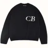 brand Men's Sweaters CB Latter Knit Jacquard Cole Sweater Men Women Quality Loose Sweatshirts luxury wholesale popular soft designer