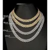 Vvs Moissanite 925 Silver Cuban Link Bracelet Factory Outlet Iced Out Pass Diamond Tester Women Men Jewelry Necklace