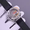 Nomos Tangente Ludwig 251 Автоматические мужские часы TWF 40 мм Стальной корпус Белый циферблат Римские маркеры Черный кожаный ремешок Немецкий бренд Super Edition Reloj Hombre Puretime A1