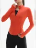 Kvinnors gymträningskläder Hög elasticitet och snabbtorkning av sportkläder Ms.Yoga Shirt Lady Sweat Suit Solid Gym Clothes Fitness