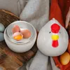 Yemek takımı setleri 2 adet mikrodalga yumurta buharlaştırıcı buharda buharda pişirilmiş cihaz ocak sevimli güzel fırınlar kaçak avcısı ev ev fincanı