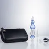 Headshop666 NC034 HOOFAH GLASS PIPE PACK PAG Set Oil Rigs Bubbler Pipes 10mm Titanium Tip Ceramic Quartz Nail Dab Rig Glass Bong Bong