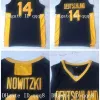 最高品質の1つのDirk nowitzkジャージDeutschlandドイツカレッジバスケットボール100％Stiched Size s-xxxl