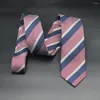 Галстуки-бабочки дизайнерские мужские свадебные галстуки фиолетовый модный галстук в полоску с шелковым вырезом для деловой вечеринки Gravatas дропшиппинг