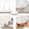 Sacs fourre-tout à sublimation blanche Sacs d'épicerie en toile vierge pour la décoration et l'artisanat de bricolage DHS Fy3438 B1101 Drop Delivery Home Gar Dhpu7