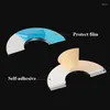 Kitchen Faucets 1pcs Stainless Steel Water Pipe Cover Wall Flange Self-Adhesive Shower Faucet Decorative Cap Bath Tap Accessories