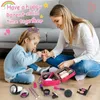 Beauty Fashion Kids Makeup Kit Simulation Cosmetics Set Preteny Girls Toys Play House Fake Make Up for Little Birthday Present 231202