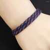 Charm Bracelets 12 Colors Minimalist Rope Men Women Handmade Adjustable Black Bracelet Couple Braclet Friend Gift