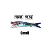 Baits Lures Proaovao 7-19g Swimbait Pike Wobblers Crankbait Fishing Lure Multi Jointed Hard Bait Segment Multi-Jointed Artificial Lures 231201
