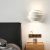 Vägglampa nordisk designer pinecone minimalistisk läsning konst baby rum vit estetisk dekoracion pared sovrum tillbehör