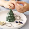 Gerechten Borden Nordic 3D Leuke Snoep Kerst Diner Plaat Set Servies Fruit Creatieve Keramische Sieraden Dim Sum Salade 231202