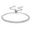 Offres de marque en vedette Bracelet à brins scintillants en argent Sterling 925 pour femmes, Bracelet de Tennis à maillons, bijoux en argent 8240941