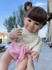 Dolls NPK 55CM Raya Full Body Soft Silicone Reborn Toddler girl with Doll Lifelike Touch High Quality Gifts for Child 231202