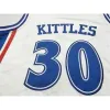 Nikivip Custom Kerry Kittles #30 College Basketball Jersey Men's Ed White أي حجم 2xS-5XL والرقم العلوي جودة قمصان