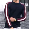 Maglioni da uomo Maglione lavorato a maglia alla moda Blocco di colore Mantieni caldo Lavabile Antivento Fondo al tocco fine