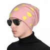 Berets Mr Blobby Wzorka Knit Hat Hat Arey Funny Luksus Golf for Man Women's