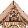 Horloges murales Horloge de bureau Décor rétro Salon Chambre Pendule en bois Vintage Intérieur
