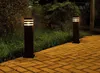Lampes LED pour pelouse, imperméables, modernes, carrées, pour jardin, parc, 110/120V, luminaire d'extérieur, 12 LL