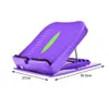 Foot Care Portable Slant Board Massage Instrument Justerbara lutningsbrädor Kalv Ankelbår 4 Positioner Stretch Wedge 231202