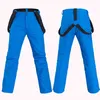 Esquí BIB pantalones esquí mujeres invierno deporte al aire libre engrosamiento pantalones hombres a prueba de viento impermeable cálido snowboard deportes 231202