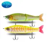 Cebos Señuelos 148 mm 58 '' 178 mm 7 " 220 mm 87 '' Hundimiento lento Agua salada o agua dulce flotante Big Bass Jointed Swimbait Pesca 231202