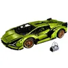 Blockerar teknisk bil 42115 Lambo Sian RS Daytona SP3 Chiron Remote Control Toys For Boys Bricks Gifts Model Building Sats