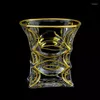 Wijnglazen Vergulden Goud Kristal Usquebaugh Cup Whiskyglas XO Whisky Brandy Snifters Vasos Gepersonaliseerd