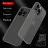 Fabrika Cep Telefonu Kılıfı Buzlu Fingerprint Anti-Chock Anti-Sracratch Anti-Sracratch Süper İnce Koruma İPhone 12 13 14 15 PRO MAX