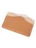 Card Holders Spot PU Leather Bag Dark Light Brown Gradient Yunshan High Appearance Level Lightweight Portable Business Gifts Can Print L