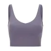 lululemenlI yoga BH align tank Dames Sport Klassiek Populair Fitness Boterzachte tank Gym Crop Yoga Vest Schoonheid Terug Schokbestendig met verwijderbare borst 9912ess