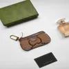 Marmont Clutch Bag Wallet Zip Coin Purse Wave äkta läderbroderi hjärtväska män Kvinnor Handväskor stora plånböcker Pouch Gol233x