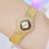 Relógios de pulso 2023 mulheres relógios diamante vestido senhoras japão movimento de quartzo relógio de pulso feminino aço inoxidável