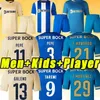 23 24 FC Portos Soccer Jerseys Campeões Pepe Sergio Oliveira Mehdi Luis Diaz Matheus Treinando Fãs Jogador Versão 2024 Camisetas de Futebol Kits Kits Kits