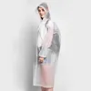 Abbigliamento antipioggia PEVA Donna Uomo Impermeabile Adulto Trasparente Trasparente Abbigliamento antipioggia da campeggio Cappotto Poncho antipioggia impermeabile addensato 231202