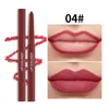 Lip Pencils Lip Liner Pencil Set Smooth Waterproof Long Lasting Non Stick Cup Velvet Permanent Makeup Pencil Sharpener Fab 5 in 1 Lipstick 231201