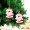 Kerstversiering Boomhangers Lollipops Kerstman Creatieve ophangingen Kerstdruppelornament Vrolijk decor Gelukkig jaar