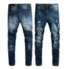 Lila Jeans Designer Männer Lila Jeans Frauen Mann Amirs Slim Fit Denim Brief Drucken Hosen Luxus Urlaub Outdoor Jeans Herren Streetwear Große H8