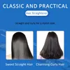 Hair Straighteners Portable Straightening Plate Clip Small Electric Hair Curler Clipboard Fast Curling Straightening Dual Purpose Equipment 231201